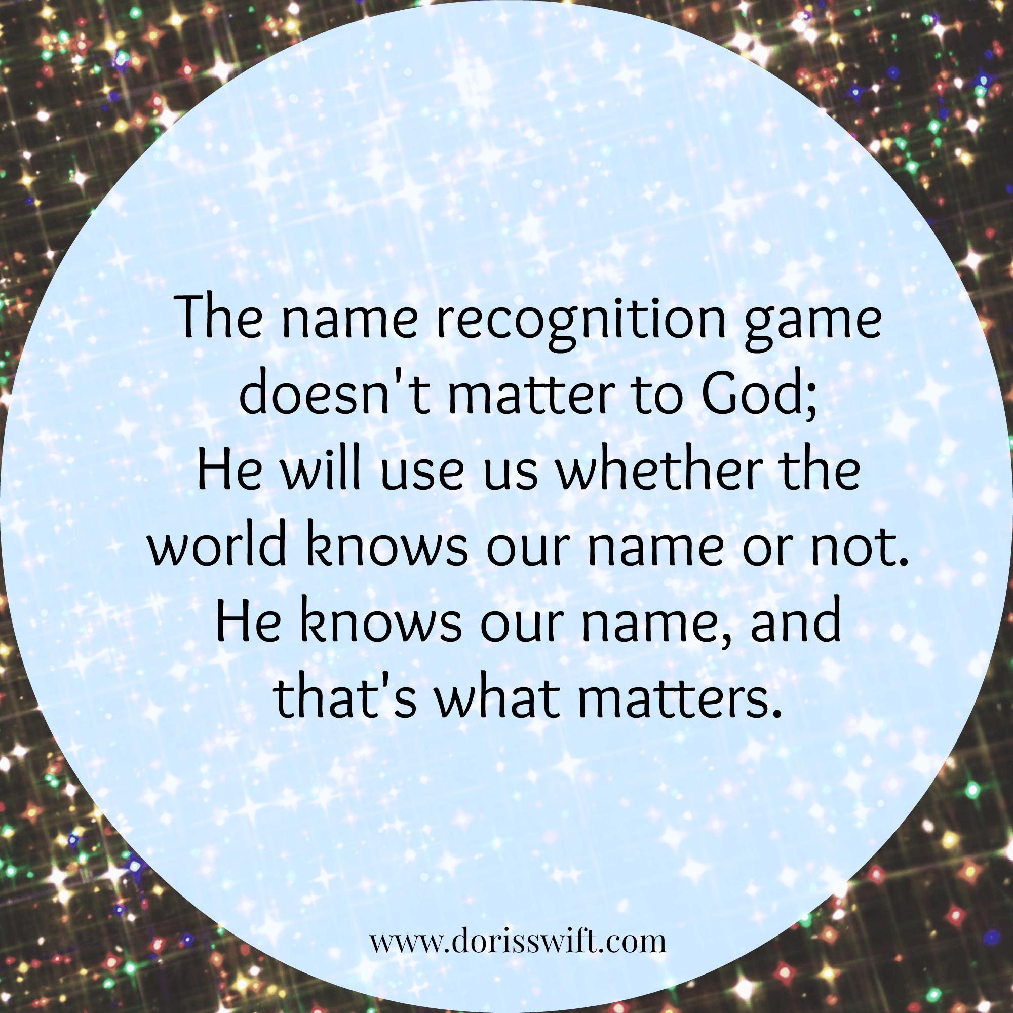 Name recognition game